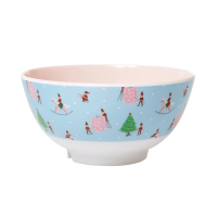 Christmas Elf Print Melamine Bowl Rice DK